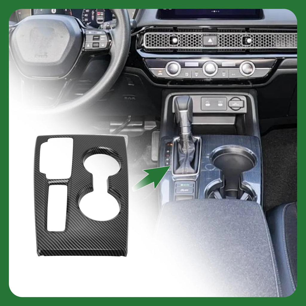 UXCELL Central Control Gear Shift Panel Trim Cover for Honda Civic 11th Gen 2022-2025