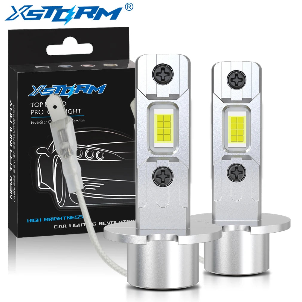 60W H1 H3 H7 LED Headlight Bulbs 20000LM 6000K Cool White - image 7
