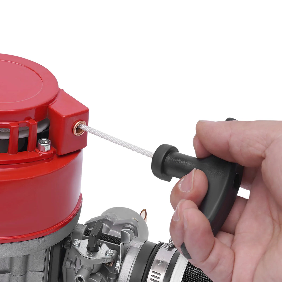 49cc 2-Stroke Pocket Bike Engine with Pull Start, 1.7kW Air-Cooled