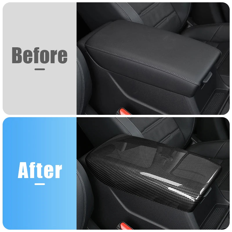 For Honda CR-V CRV 6th Gen 2023 2024 2025 Hybrid ABS Car Center Console Armrest Box Protect Decoration Cover Trim Accessories