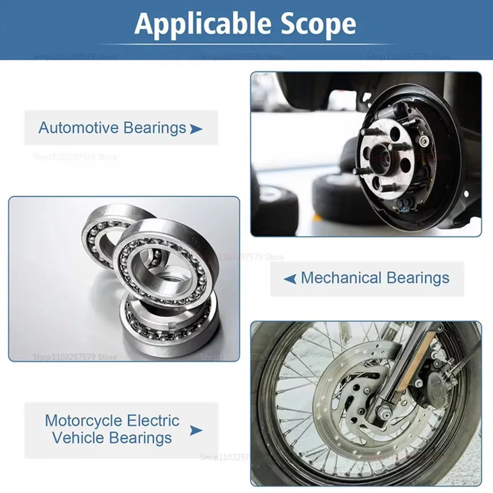 Car Inner Bearing Puller Gear 3-Jaws Extractor Heavy Duty Automotive Machine Tool Kit Car Separation Bearing Device Tools