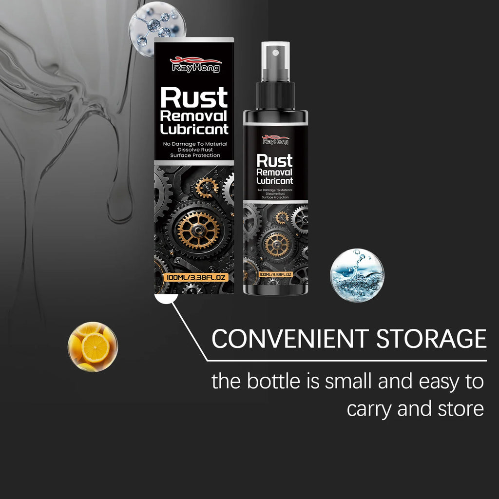 Rust Remover Spray for Car Wheels and Metal Surfaces, 100ml