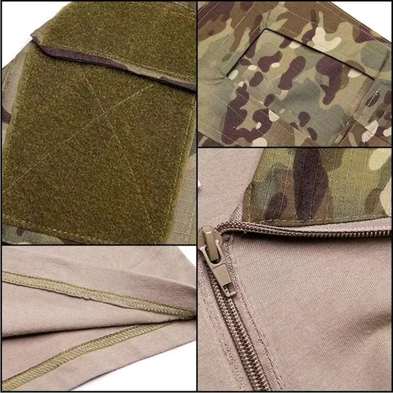 Men's Camouflage Long-Sleeve Hiking & Hunting Shirt - image 2