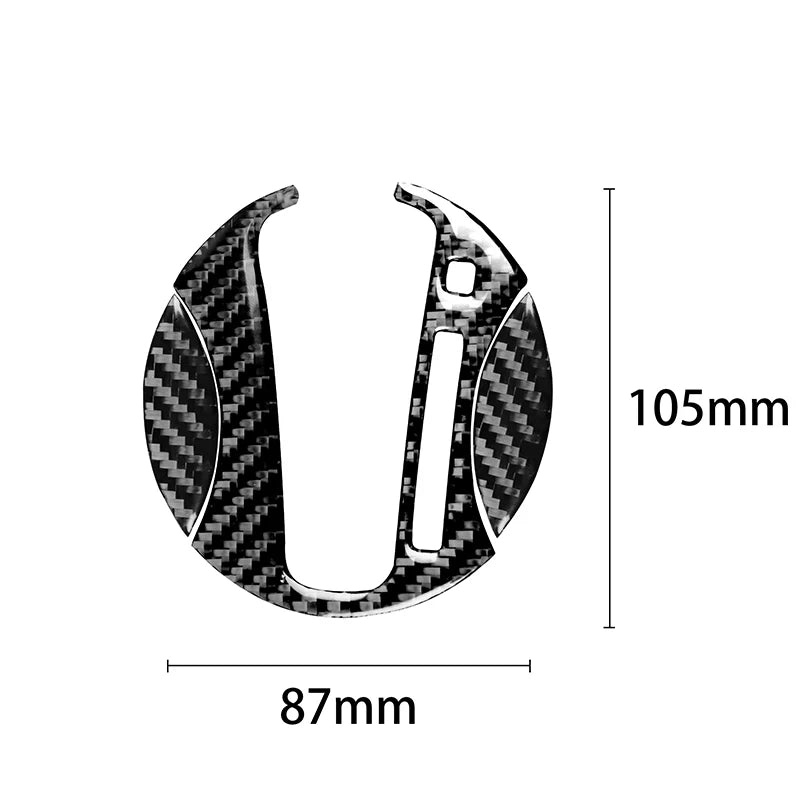 Carbon Fibre Gear Shift Panel Trim for Honda Civic 2006-2011 - view 4