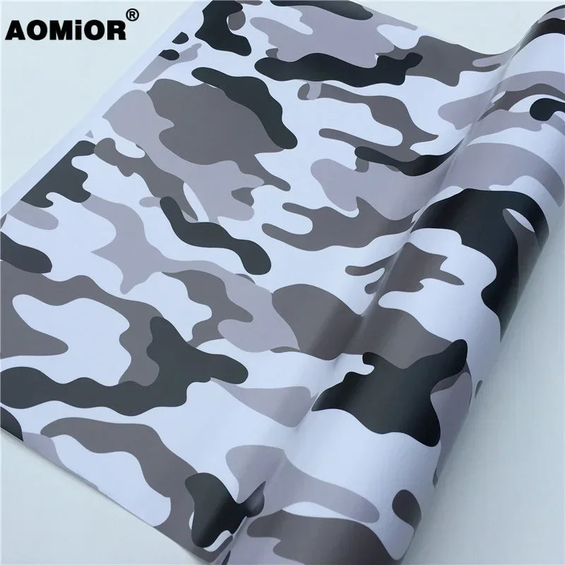 Camo Vinyl Wrap Film Roll - Car Motorcycle Laptop DIY Sticker - image 20