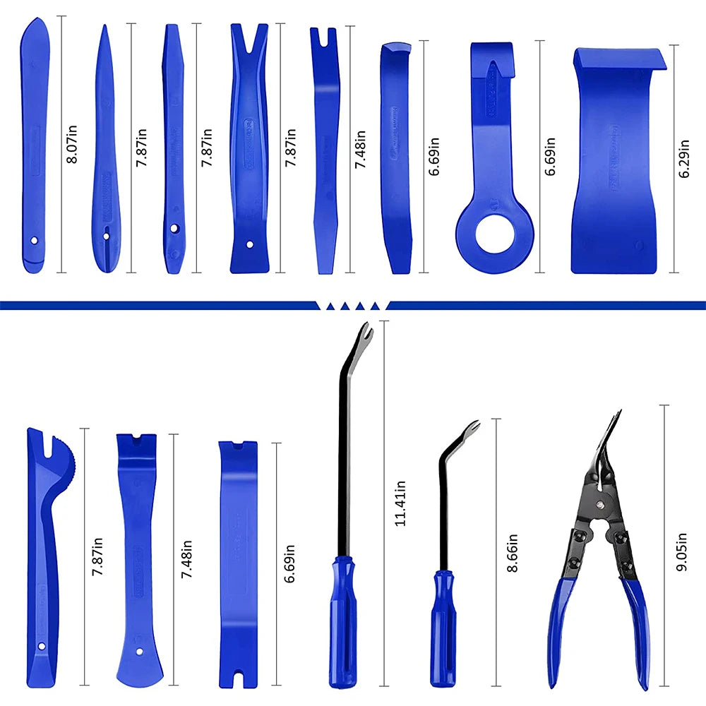 Car Trim Removal Tool Set – Clip Pliers & Fastener Remover Kit - image 5
