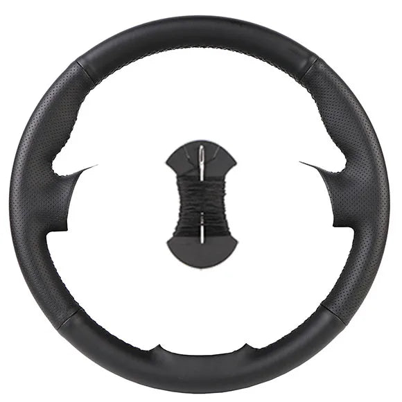 Premium Nappa Leather Steering Wheel Cover for Chevy Cruze Aveo - image 13