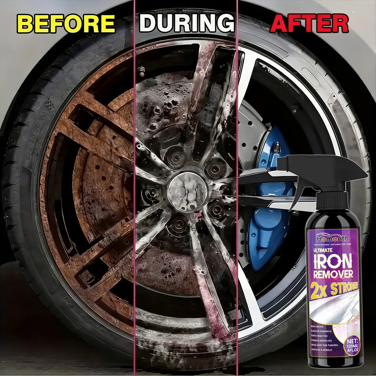 Rust Remover Spray for Car Exhaust Pipes, Wheels & Tools – 120ml - image 4