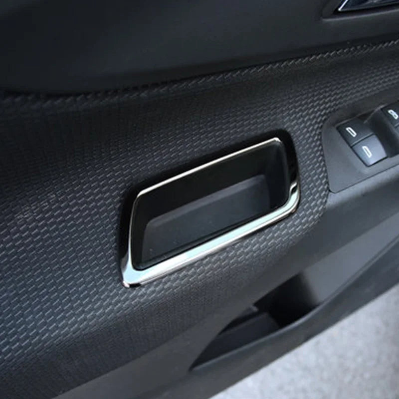 For Chevrolet Holden Equinox 2017 2018 Car accessories Car Interior Door Storage Box Decoration Frame Cover Trim