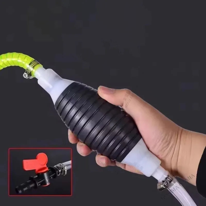 Universal Car Fuel Pump Kit Cut Pipe Manual Hand Suction Pipe Pumping Durable 1 Pcs for Liquid Petrol Tuning Fuel Diesel Pump
