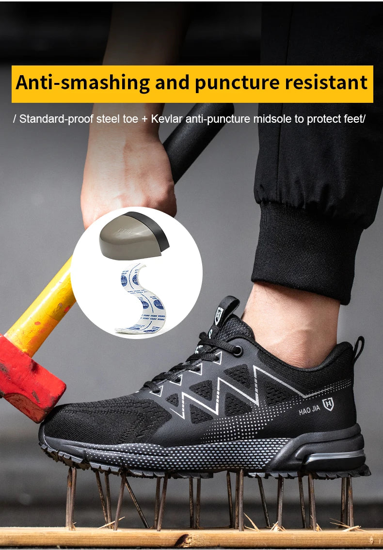 Lightweight Steel Toe Safety Sneakers for Men & Women - image 2