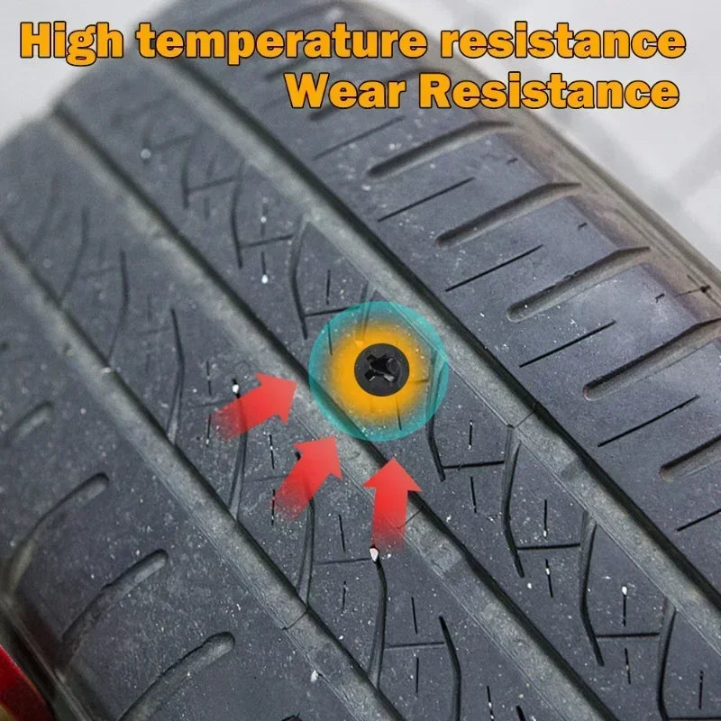 Universal Tire Repair Kit for Cars & Motorcycles | Puncture Fix - image 3