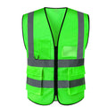 Summer Mesh Safety Vest Hi Vis Construction Workwear for Men Woman Breathable Volunteer Uniform Custom LOGO Vest