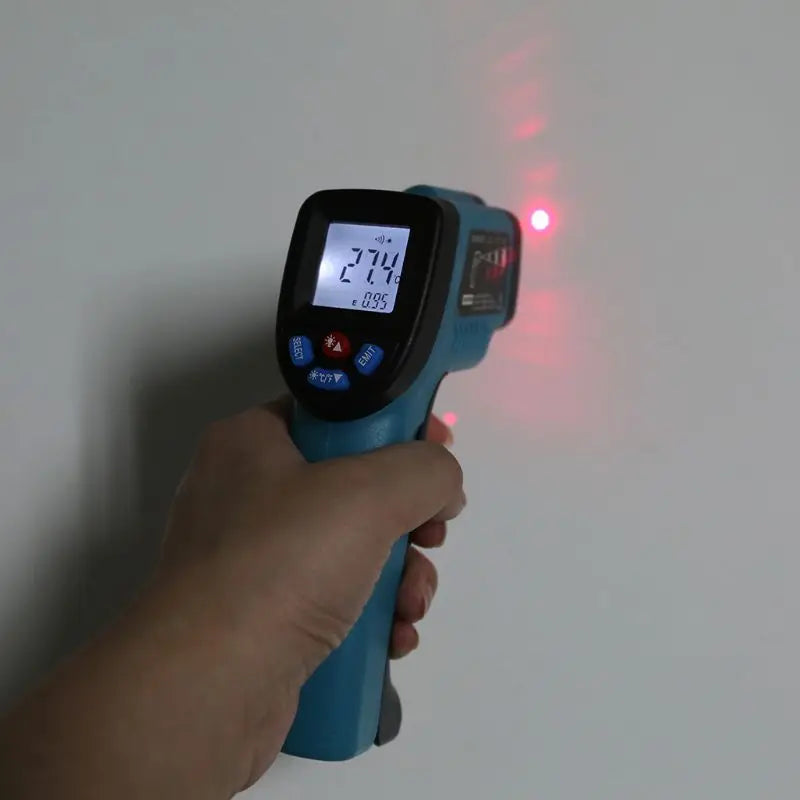 Infrared Thermometer Digital Temperature Gun for Cooking Non Contact Electric IR Temp Gauge Home Repairs Handmaking M4YD