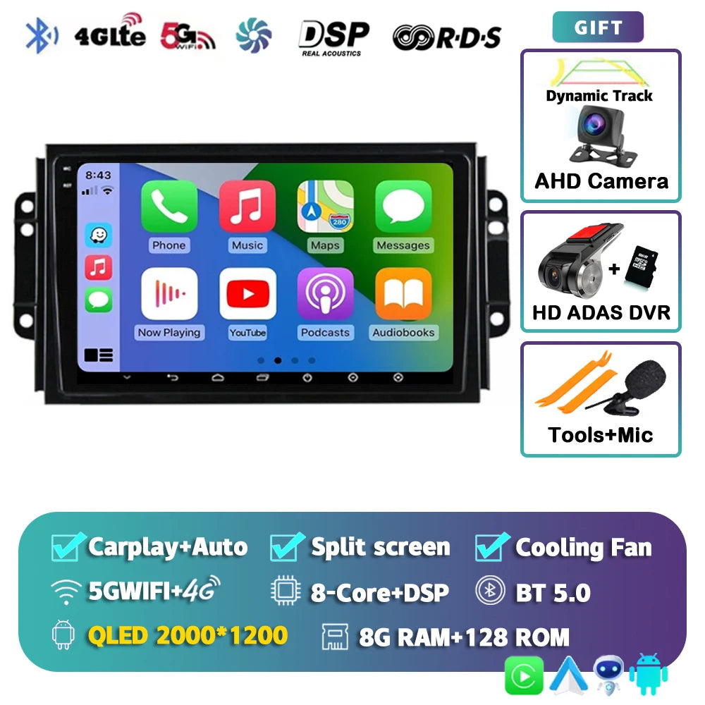 9-Inch Android CarPlay Multimedia Player for Chery Tiggo 2016-2020 - image 20