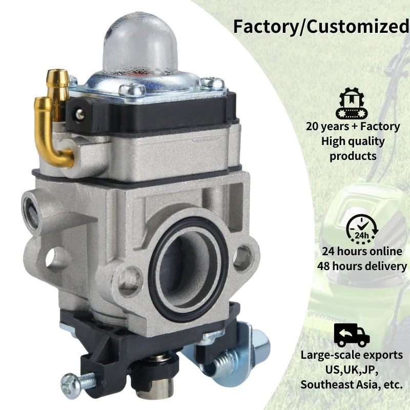 11mm 2-Stroke Carburetor for Small Engines & Garden Tools - image 2