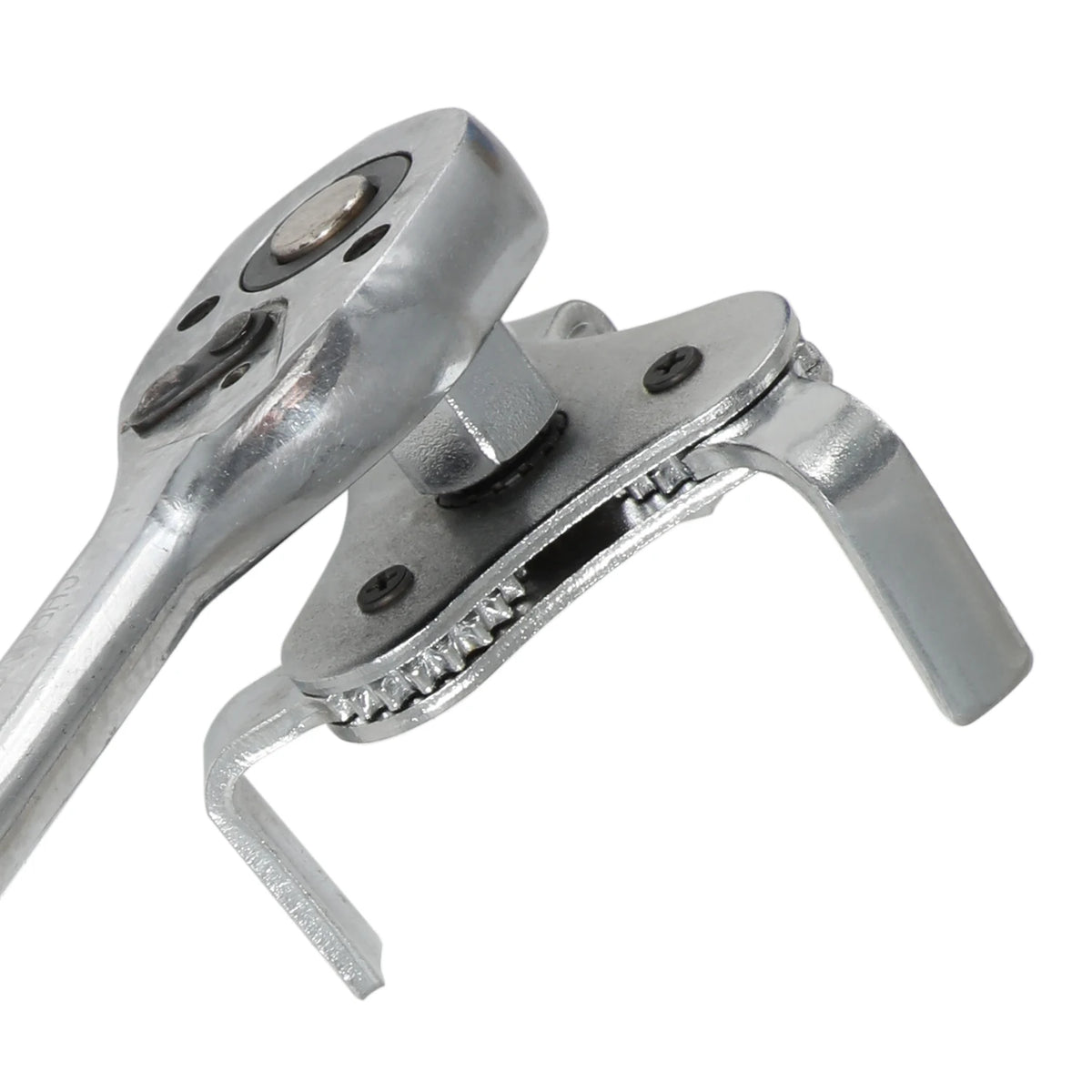 Universal Adjustable Oil Filter Wrench From 2-1/2 Inch to 4.5 Inch Oil Filter Wrench Tool Set With 3 Jaw Uninstall Removal Key