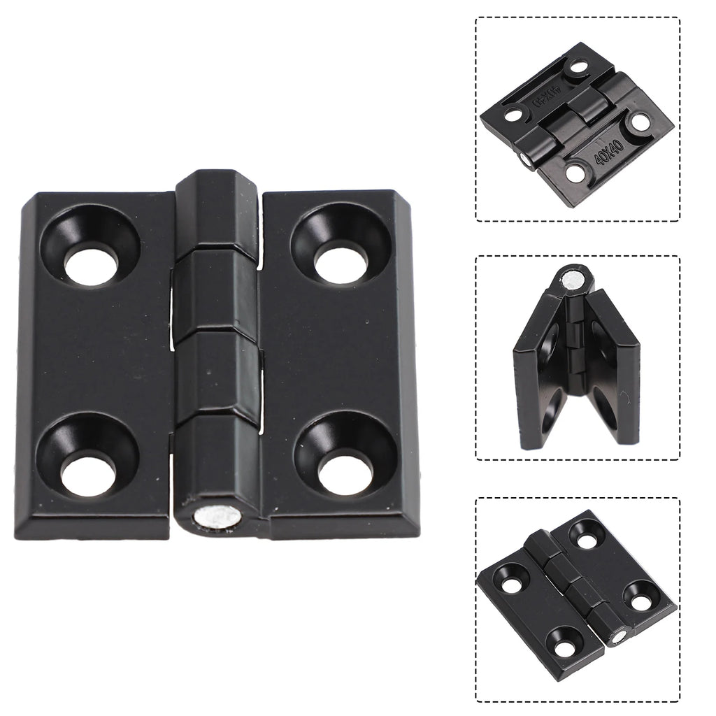 Black Metal Butt Hinges 40/50/60mm – Cabinet & Shed Hardware