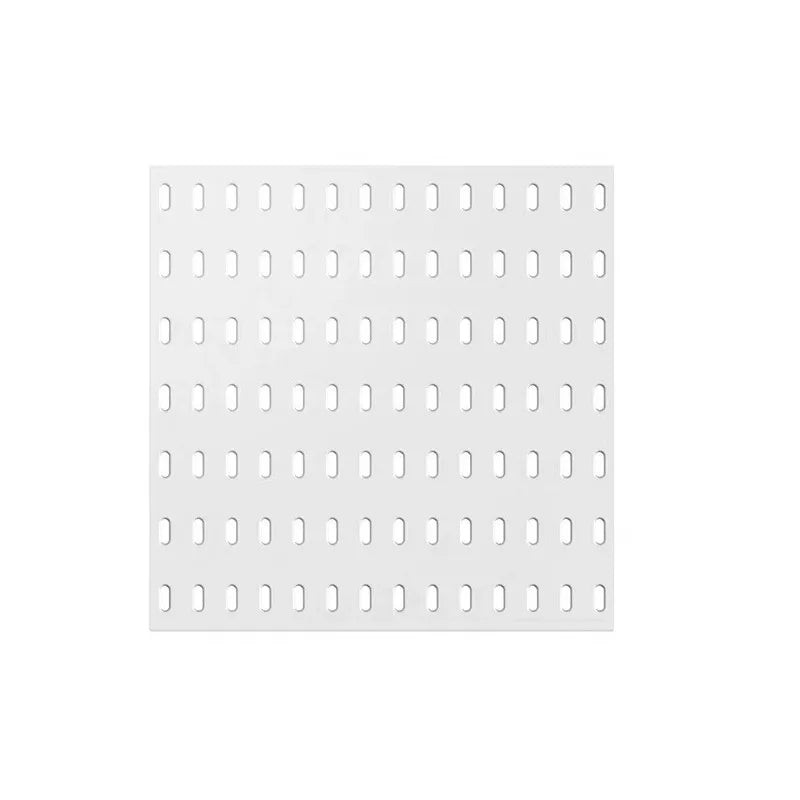 No-Punch Pegboard Accessories – Hanging Shelf & Hooks