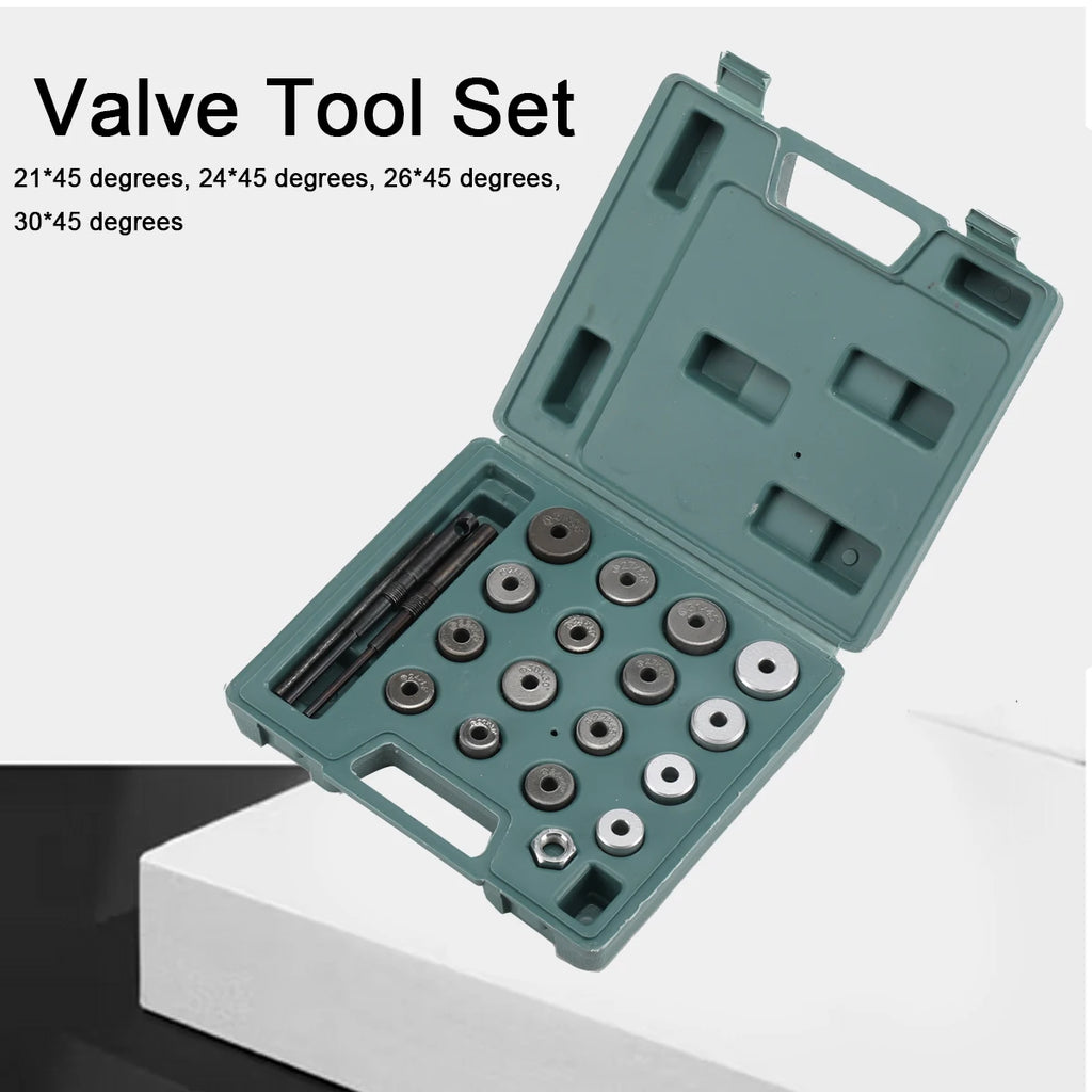 Carbide Valve Seat Cutter Reamer Kit for Motorcycle Engine Repair - image 13