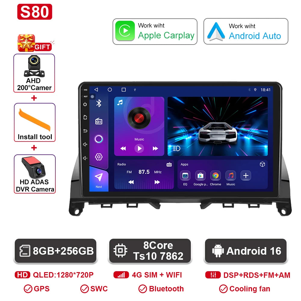 Mercedes C-Class W204 Android Multimedia System GPS & Bluetooth - image 10