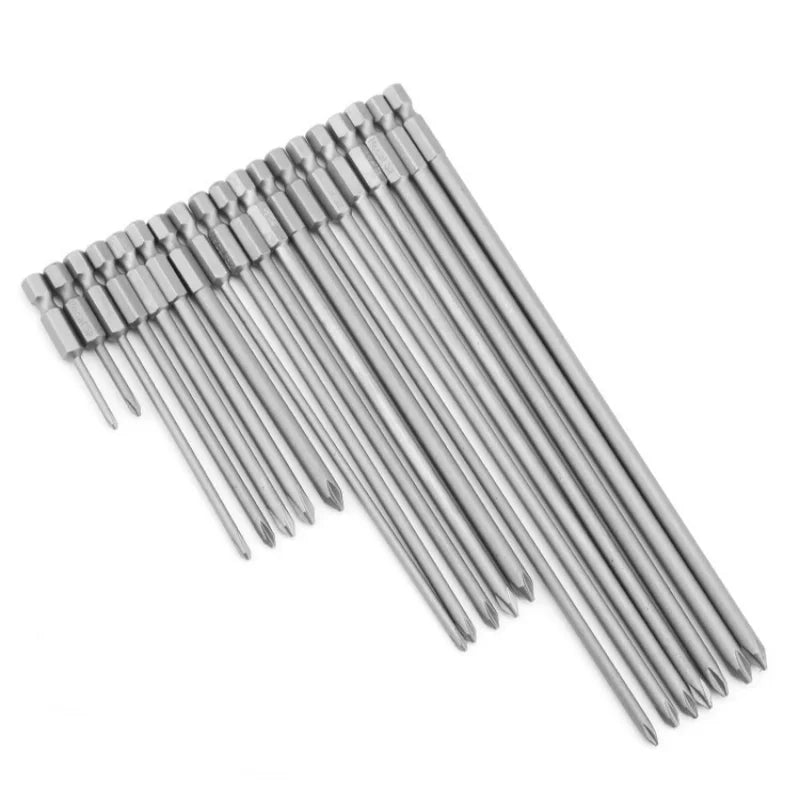Screwdriver Set Strong Magnetic Batch Head Steel Slotted Phillips Screw Driver Bits Car Repair Utility Electric Tool Accessories