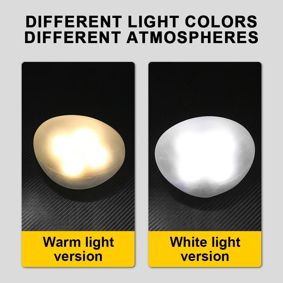 Solar Stone Garden Lights – Waterproof Landscape Lighting