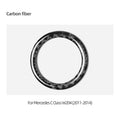Carbon Fibre Ignition Key Ring Trim for Mercedes-Benz W204 and W205 - view 13
