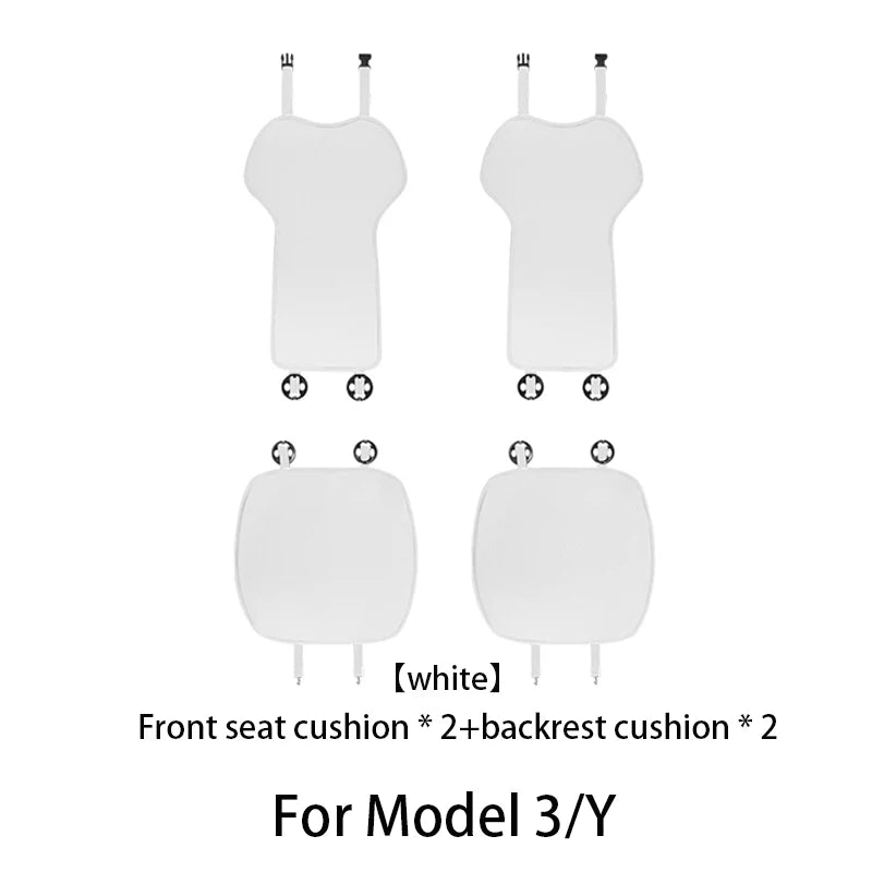 Ice Silk Seat Cushion for Tesla Model 3 and Model Y