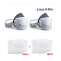Reusable Half-Face Respirator Mask with Filters