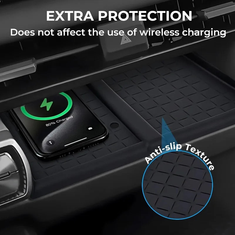 Wireless Charging Silicone Anti-Slip Pad for Toyota RAV4 2026 - view 5