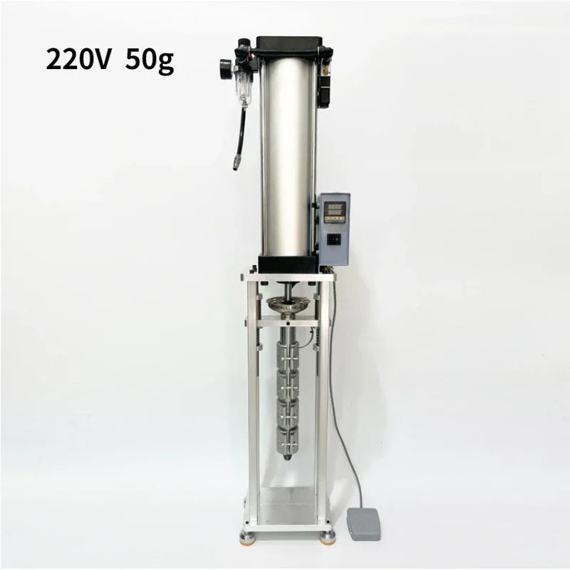 Desktop injection moulding machine, vertical plastic moulder with 20g to 50g shot