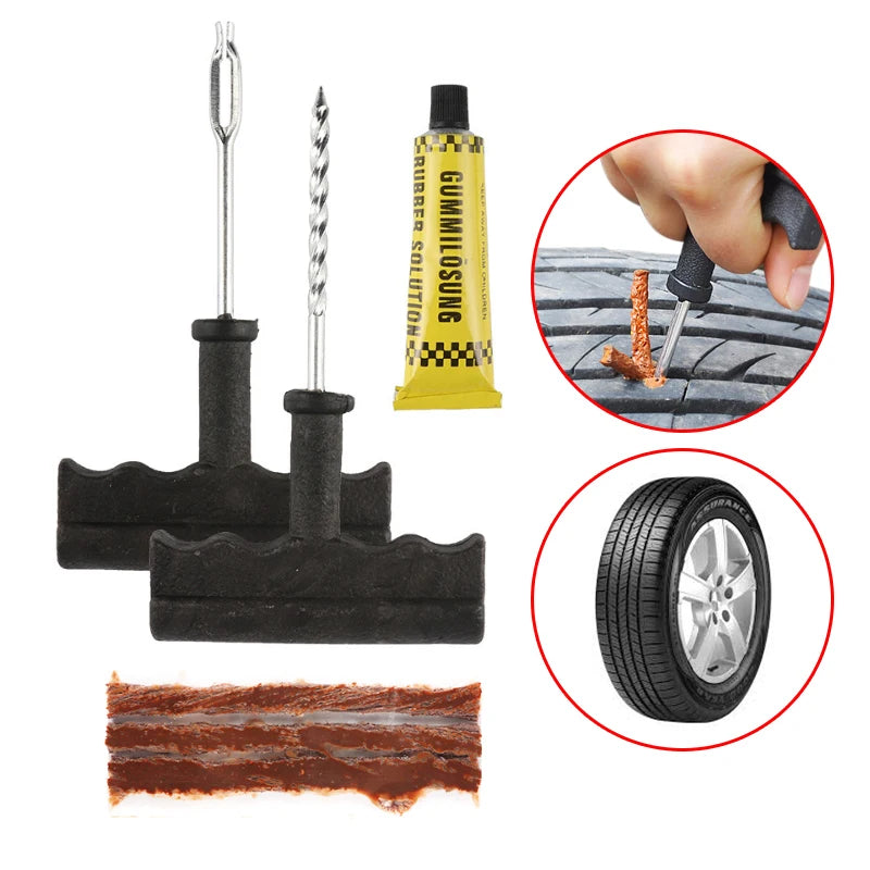 Universal Tubeless Tire Repair Kit for Cars & Motorcycles - image 5