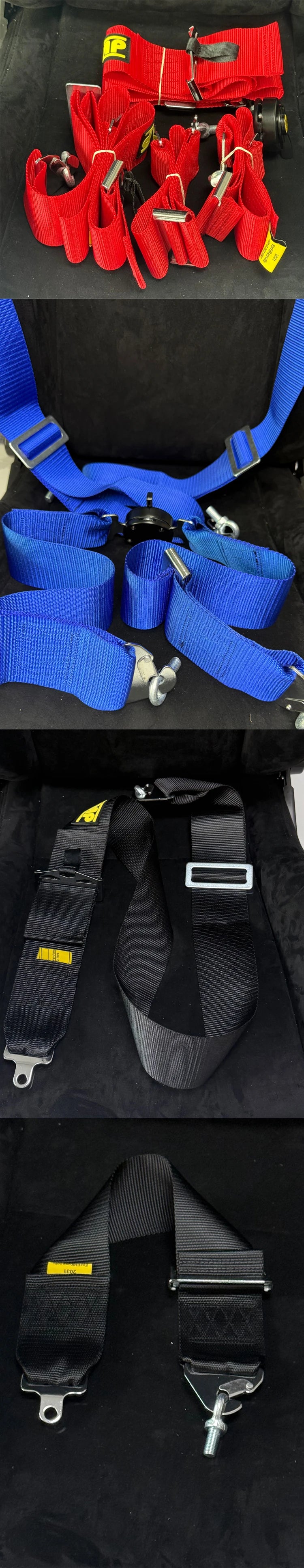 JDM 4-Point Snap-In Racing Seat Belt Harness - image 8