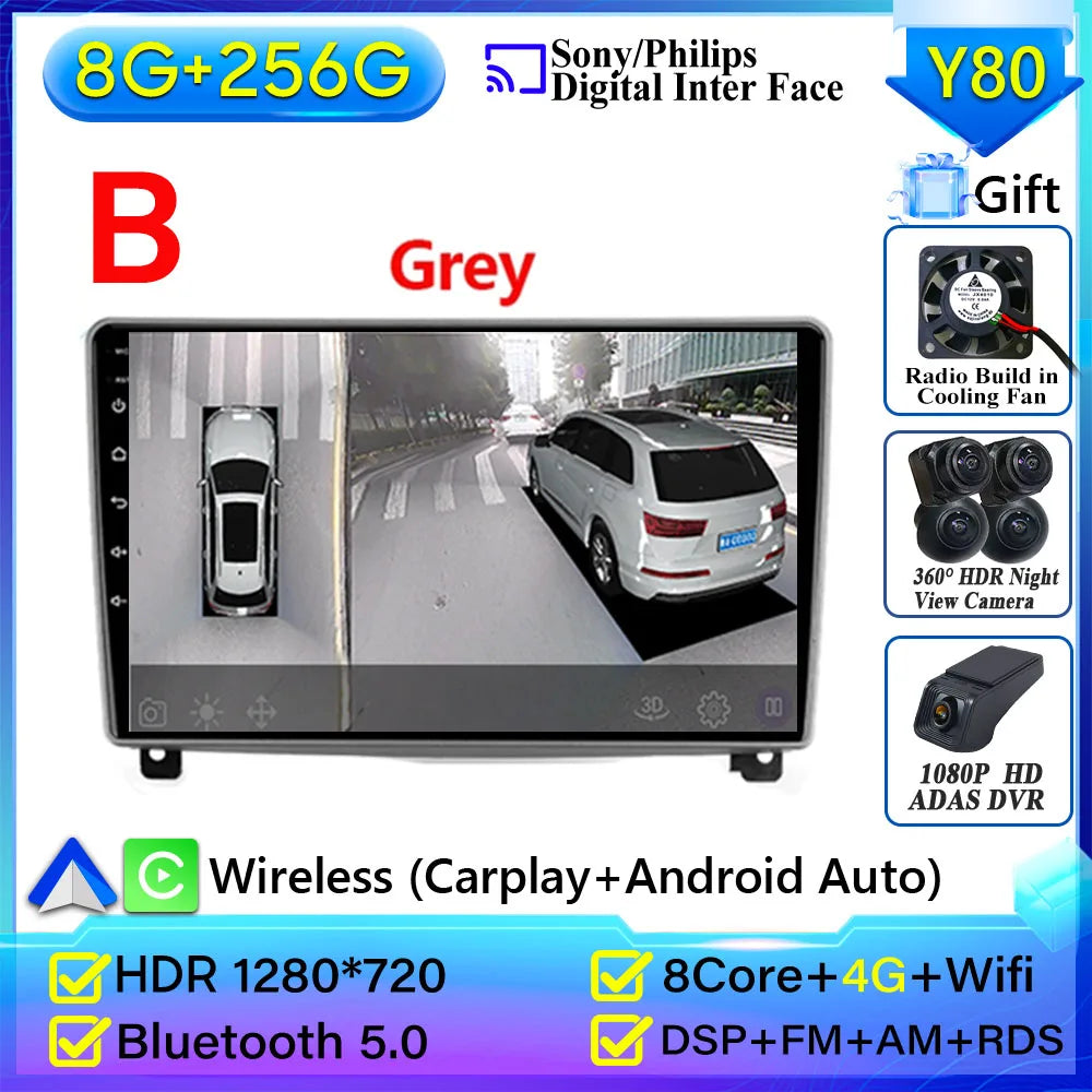 9-Inch Car Stereo for Peugeot 407 | Wireless CarPlay & Android Auto - image 16