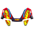 4T Motorcycle Exhaust Muffler Sticker, 10.2 x 5.9 in