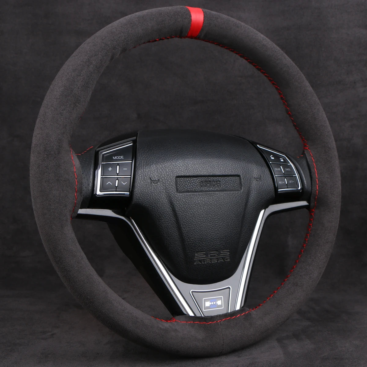 Universal Soft Faux Leather Steering Wheel Cover for Car - image 2