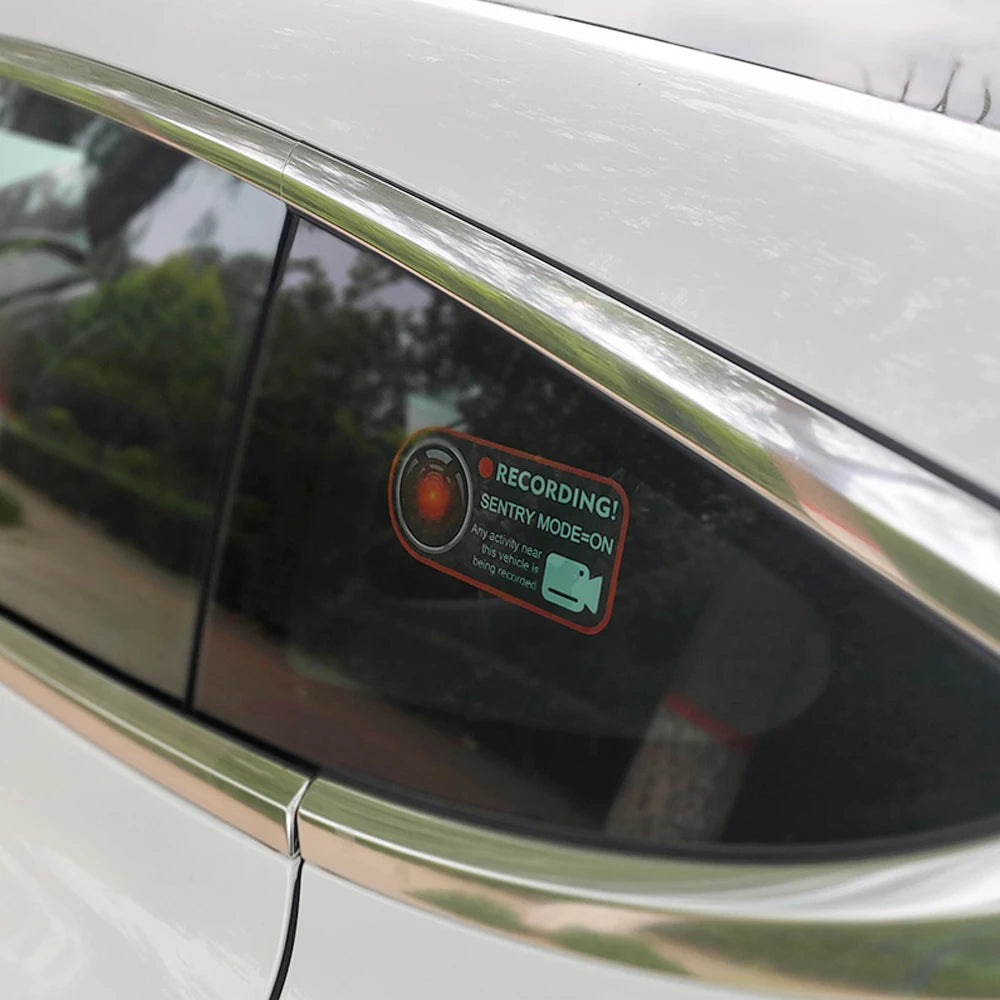 Universal Car Window Sticker for Dash Cam - Anti-Scratch Decal - image 5
