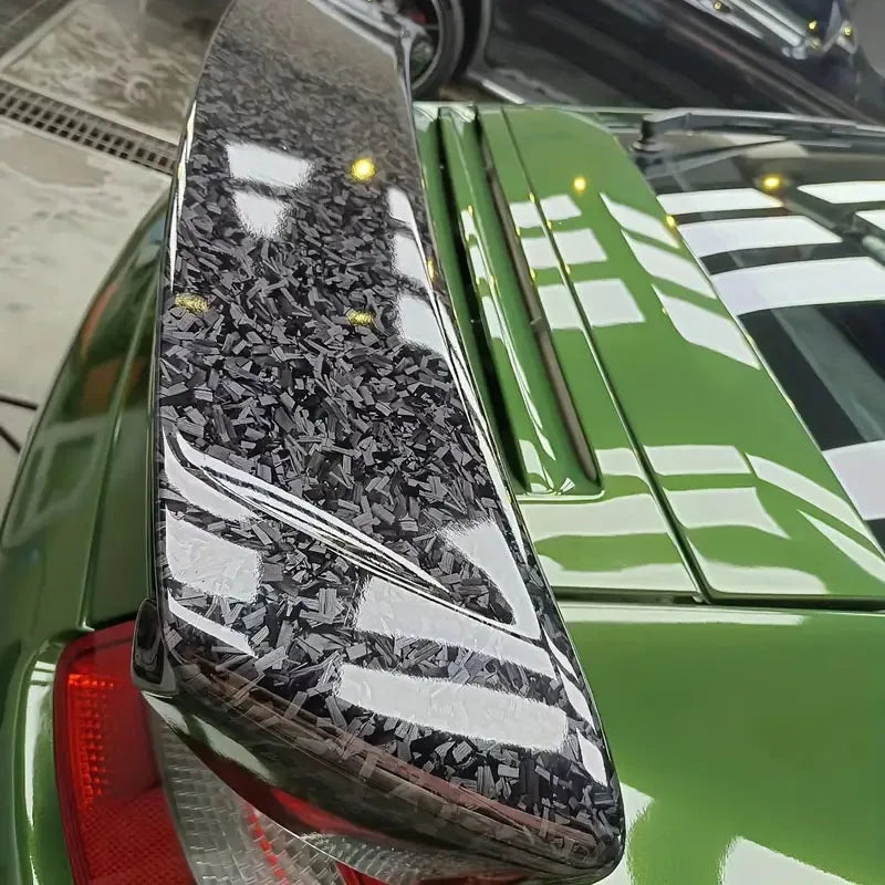 Carbon Fiber Vinyl Wrap Self-Adhesive Car Foil - Bubble-Free - image 5