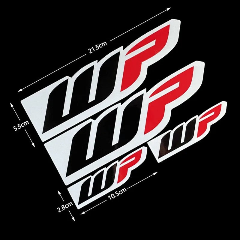 Reflective WP Suspension Decals for Shock Absorbers - image 12