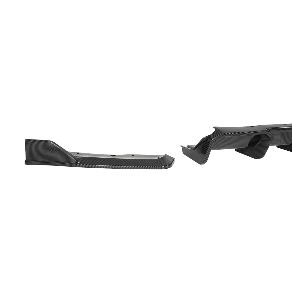 Rear Bumper Diffuser for Hyundai Elantra N 2024-2026, Gloss Black - view 18