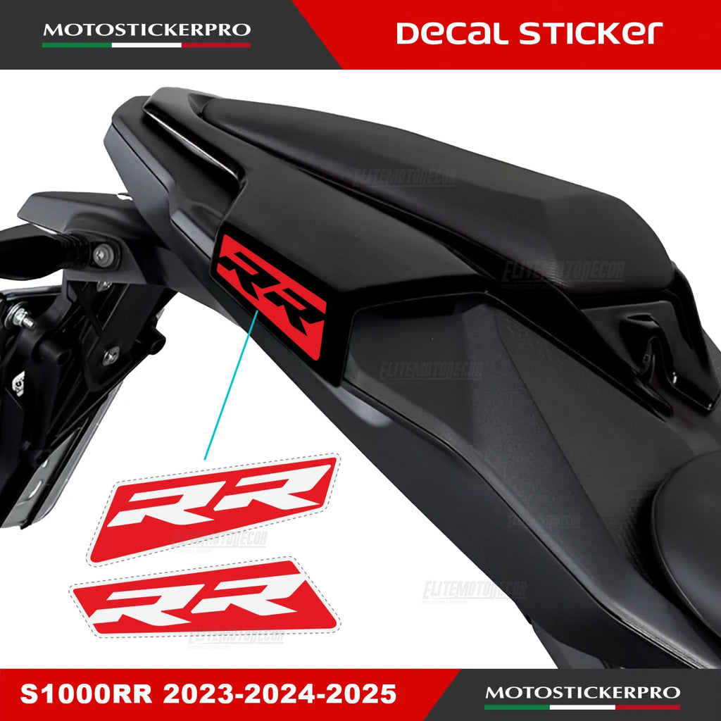 Hollow Rear Seat Hump Tail Decal for BMW S1000RR 2023-2026 - view 4
