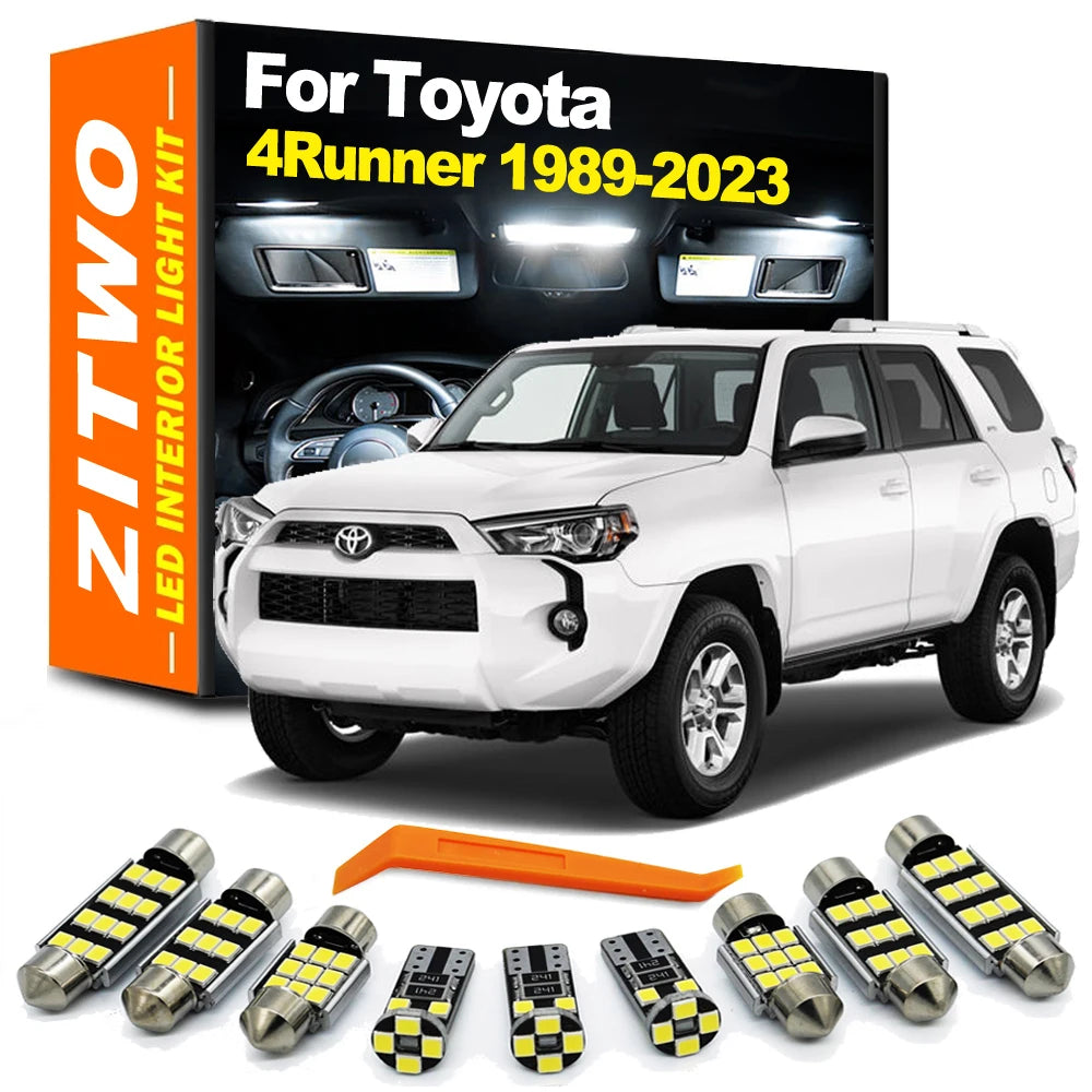 Toyota 4Runner LED Interior Light Kit - Dome, Map & Trunk