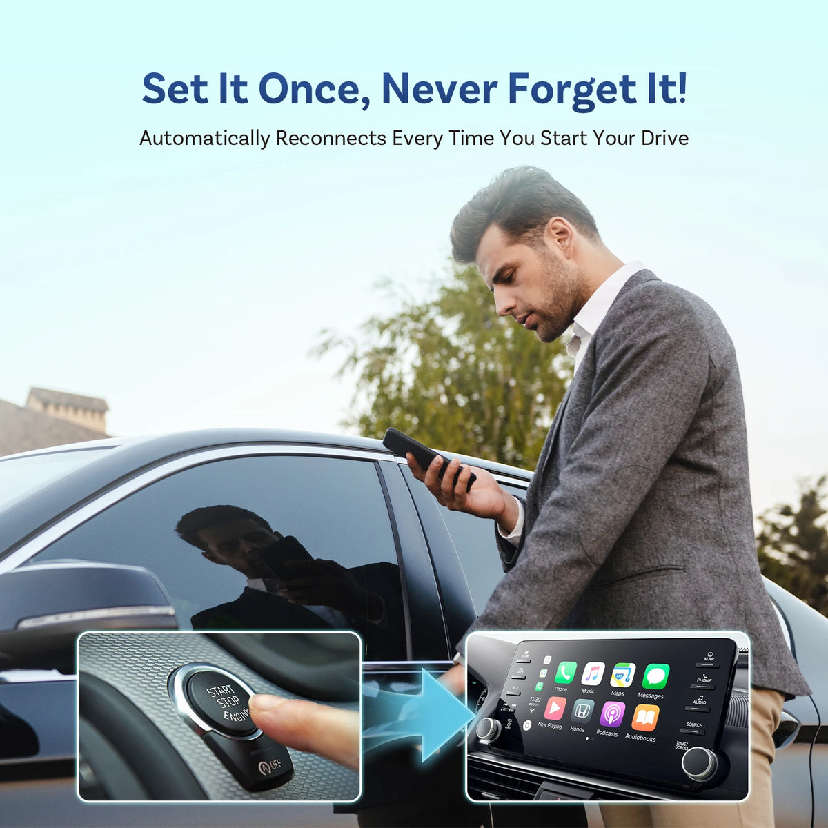 OTTOCAST Play2Video Ultra Wireless CarPlay AI Box Netflix YouTube - image 5