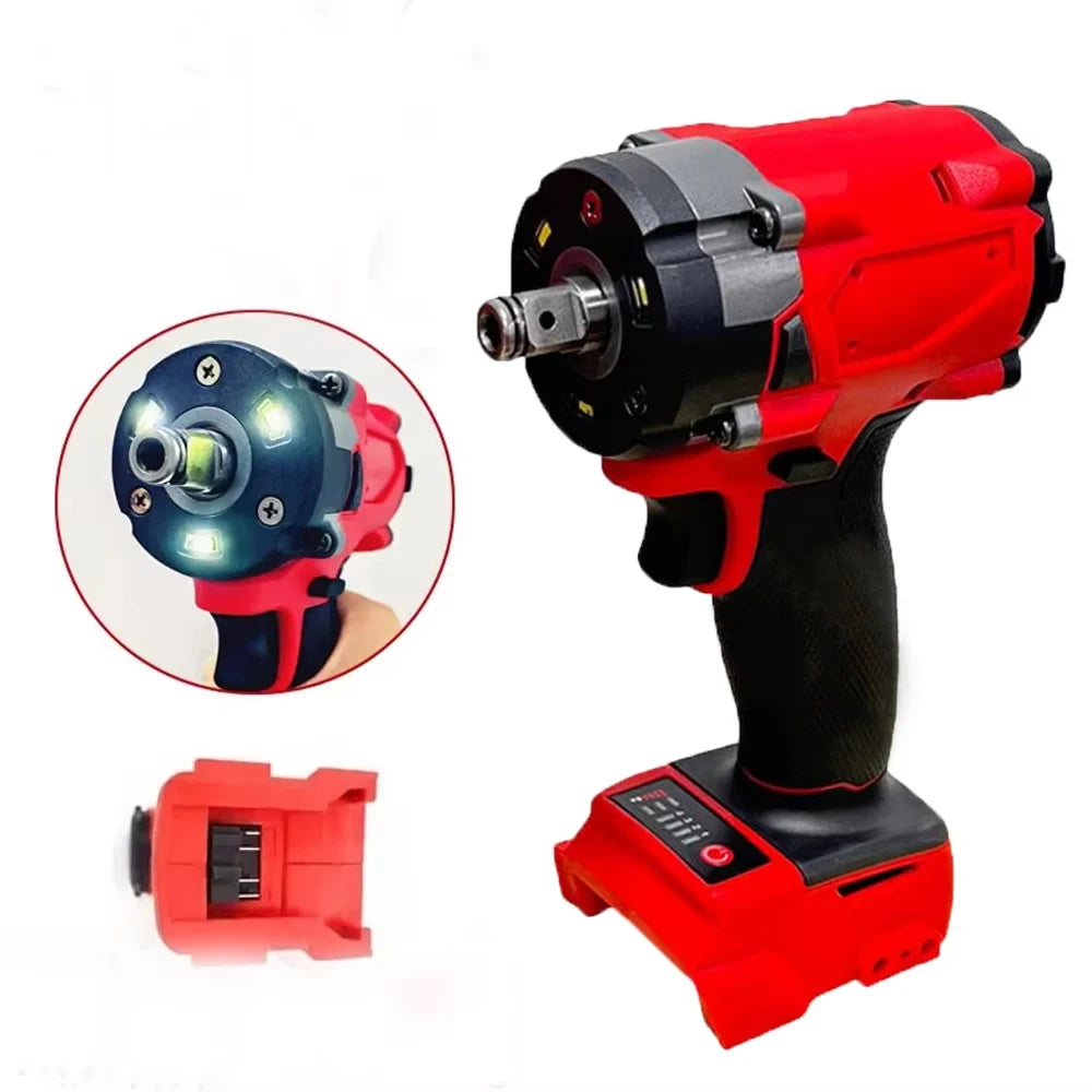 Cordless Brushless Impact Wrench 1/2" 500N.m for Milwaukee 18V - image 7