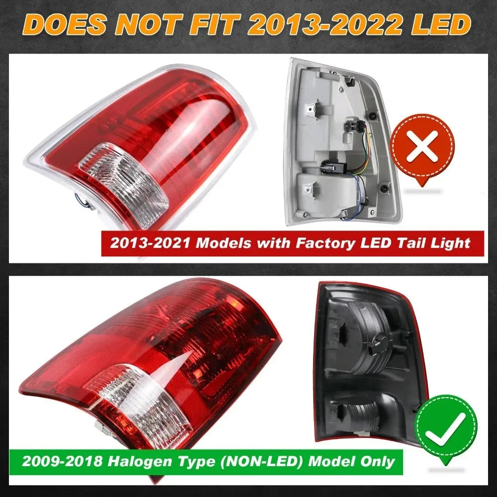 Dodge Ram 2009-2018 Tail Light Assembly for 1500/2500/3500 - image 2