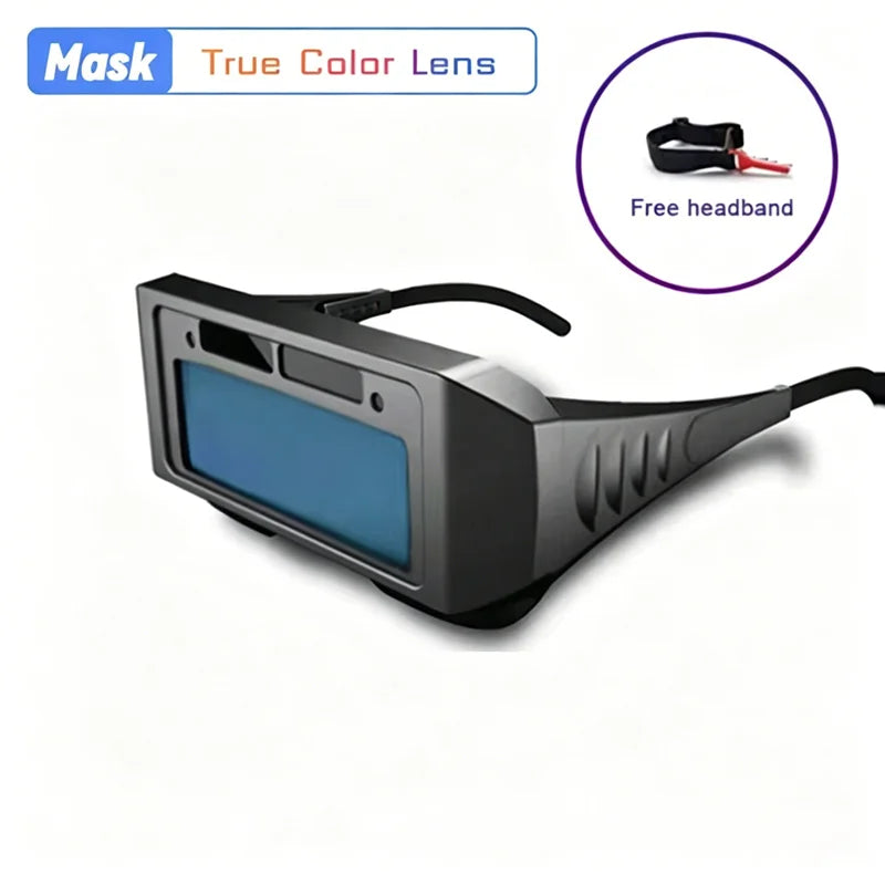 Automatic Darkening Solar Welding Goggles, UV Protective Safety Glasses
