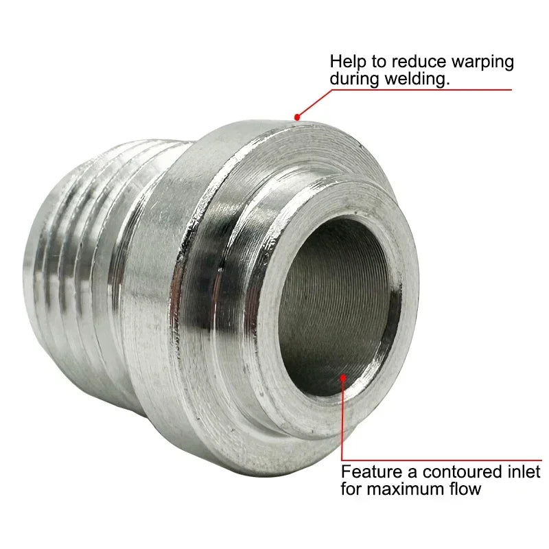 Aluminum Male Weld On Fitting AN3 AN4 AN6 AN8 AN10 AN12 AN16 AN20 - image 10