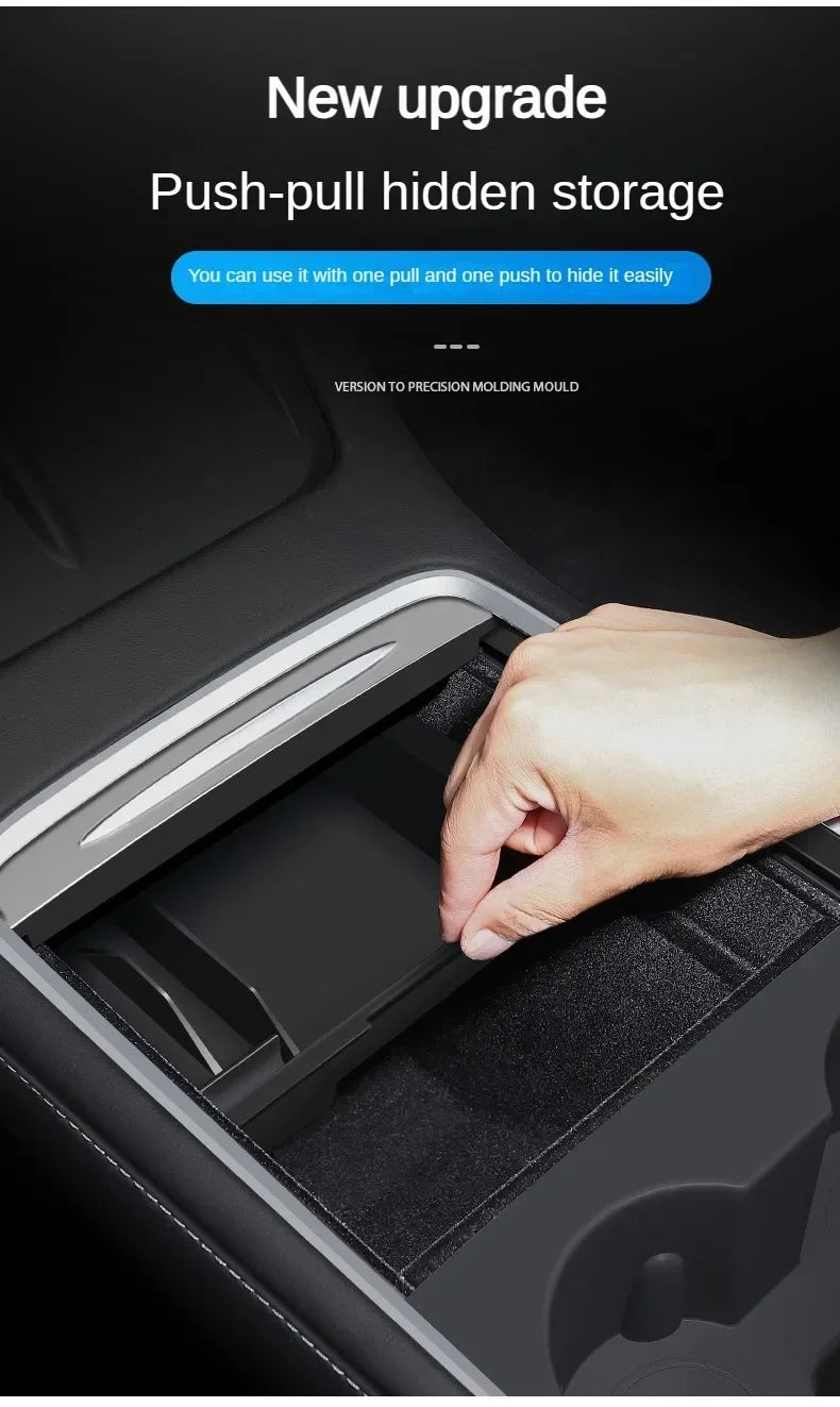 Center Console Storage Trays for Tesla Model 3 and Model Y