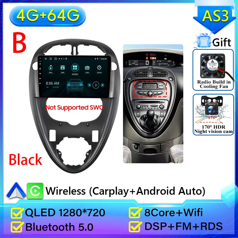 Car Multimedia Player for Citroen Xsara Picasso with CarPlay - image 26